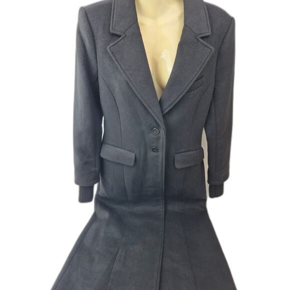 Favorite Daughter Women's Black The City Coat Size Small - Picture 3 of 8